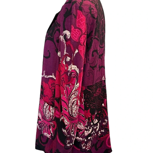 Chico’s All About the Berries Ponte Knit Blazer - Picture 3 of 6